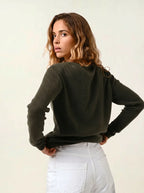 Jersey de Cuello Redondo - Lanfon - Caqui