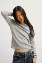 Jersey Cuello Redondo - Ecrin - Nube Jaspeado