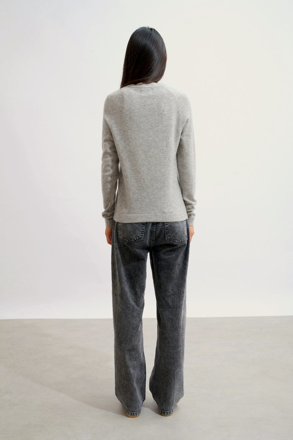 Jersey Cuello Redondo - Ecrin - Nube Jaspeado