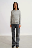 Jersey De Cuello Redondo - Ecrin - Heather Cloud