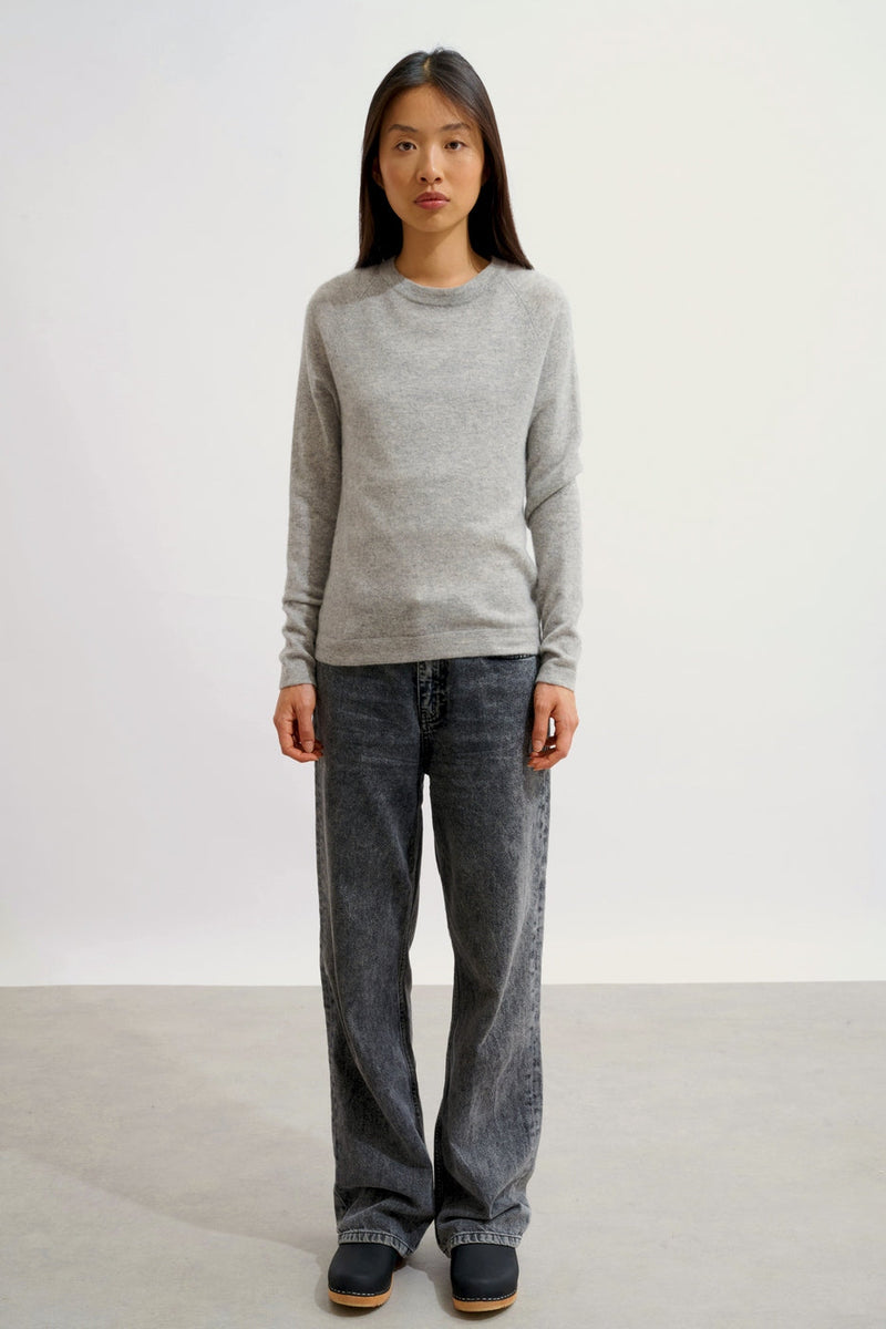 Jersey De Cuello Redondo - Ecrin - Heather Cloud