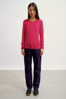 Jersey Cuello Redondo - Epéna - Fucsia