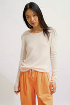 Round Neck Jumper - Epéna - Ivory