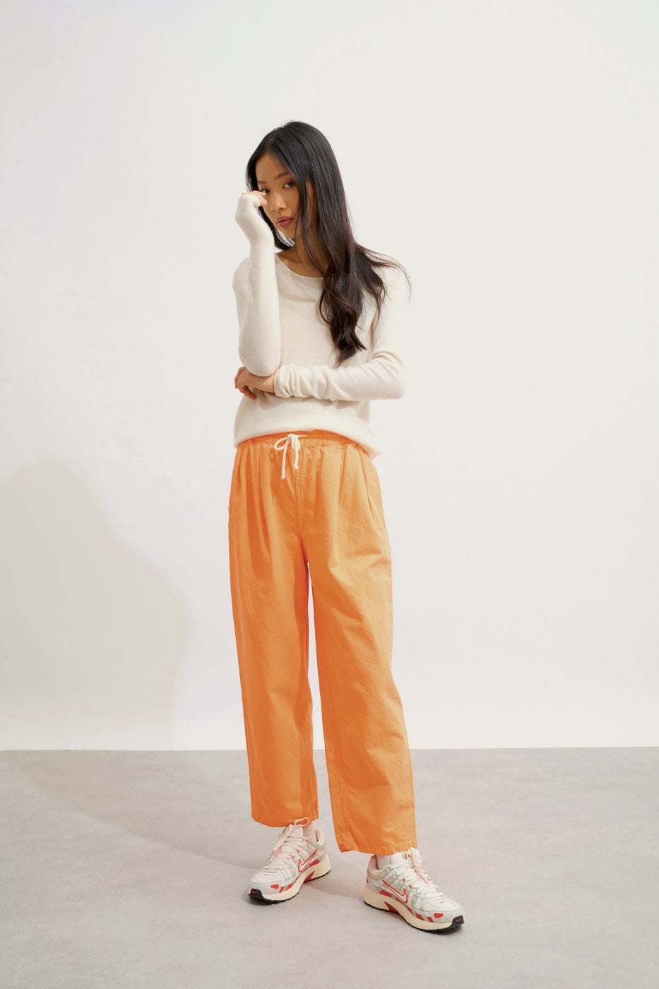 Round Neck Jumper - Epéna - Ivory
