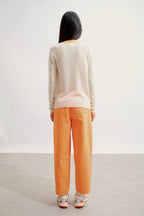 Round Neck Jumper - Epéna - Ivory