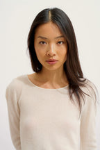 Round Neck Jumper - Epéna - Ivory