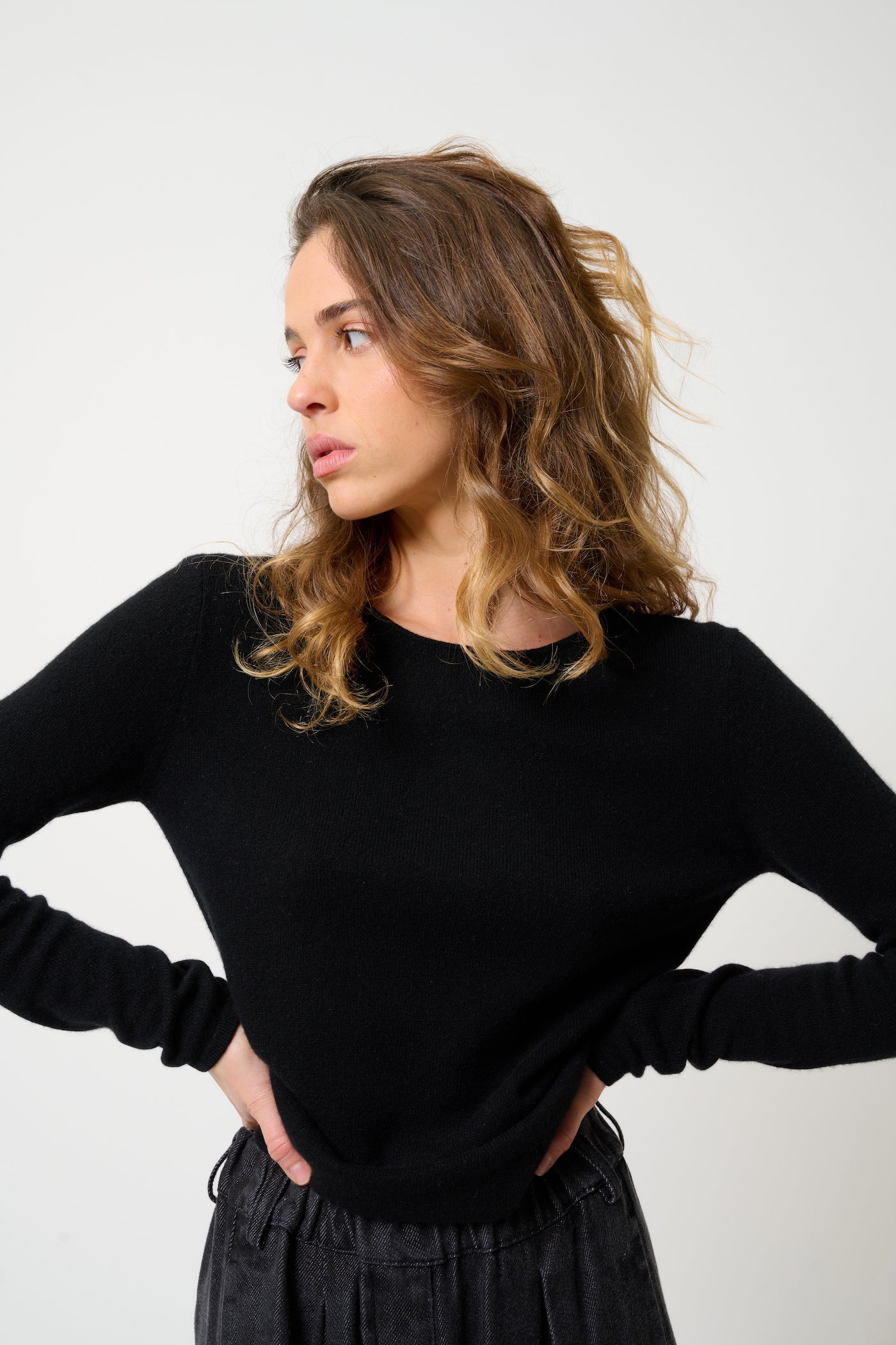 Jersey Cuello Redondo - Epéna - Negro