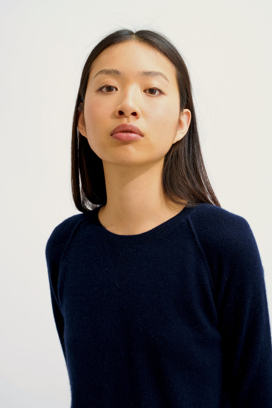 Pull Col Rond - Etret - Navy