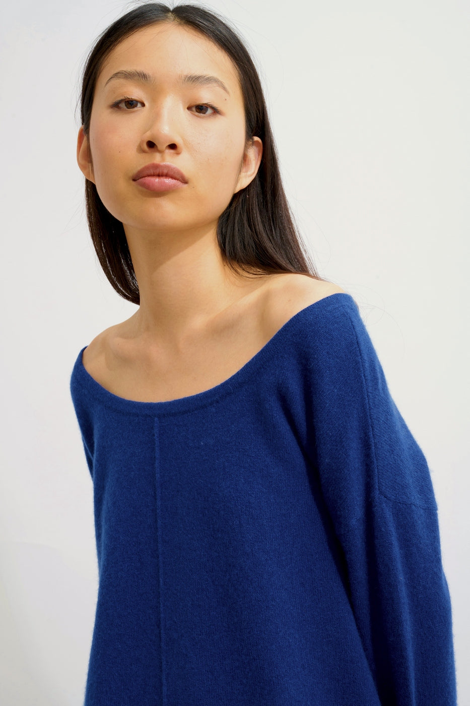 Round Neck Jumper - Faraut - Ultramarine