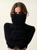 Jersey Cuello Vuelto - Fornet - Negro