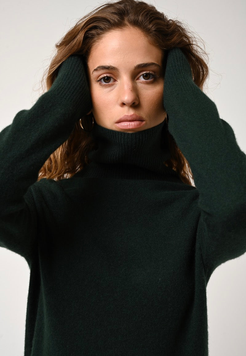 Roll-Neck Jumper - Fornet - Cypress