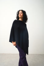 Poncho - Carra - Negro