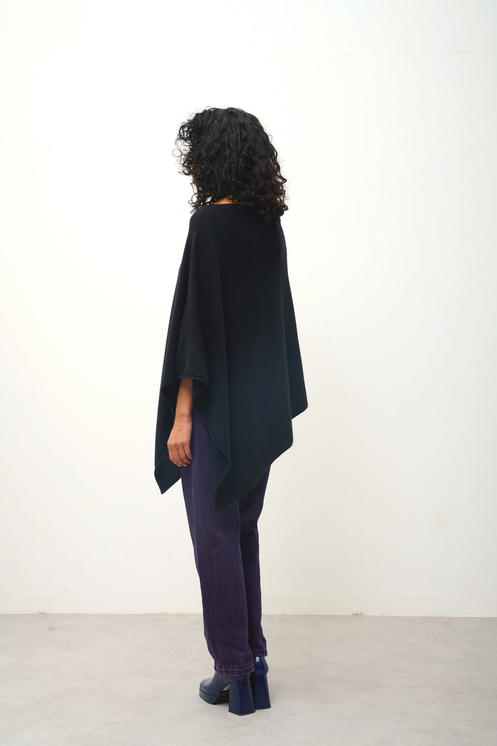 Poncho - Carra - Negro