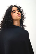 Poncho - Carra - Negro