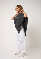 Poncho - Carra - Anthracite Chiné