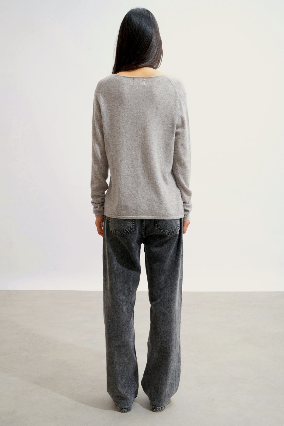 Jersey Cuello V - Galise - Nuage Chiné