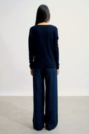 Pull Col V - Galise - Navy