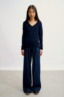 Pull Col V - Galise - Navy