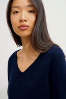 Pull Col V - Galise - Navy