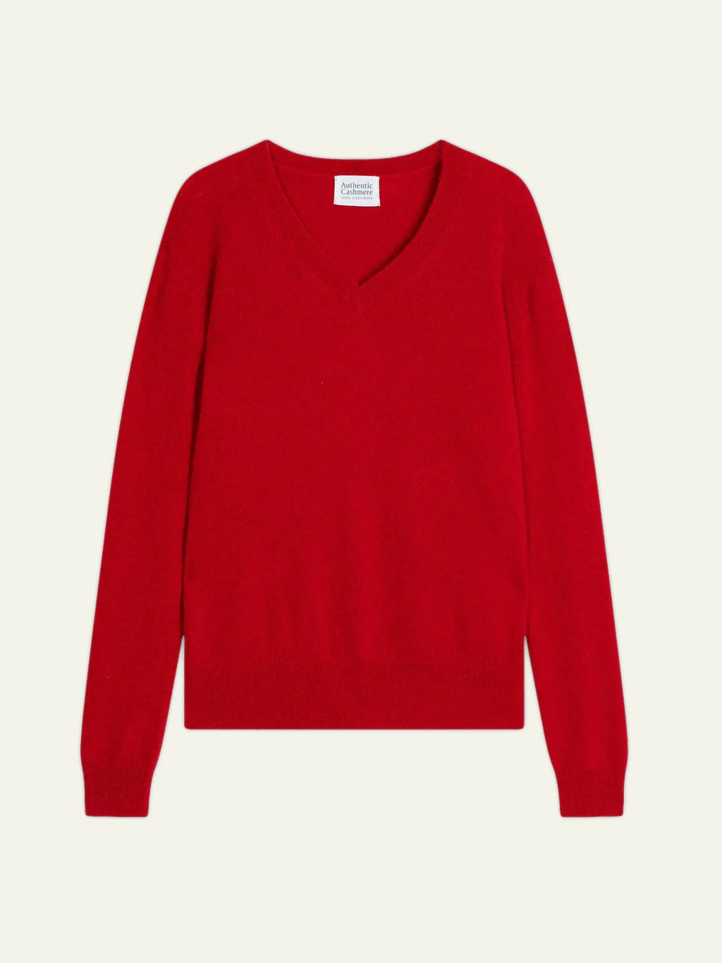 V-Neck Jumper - Gardoria - Red