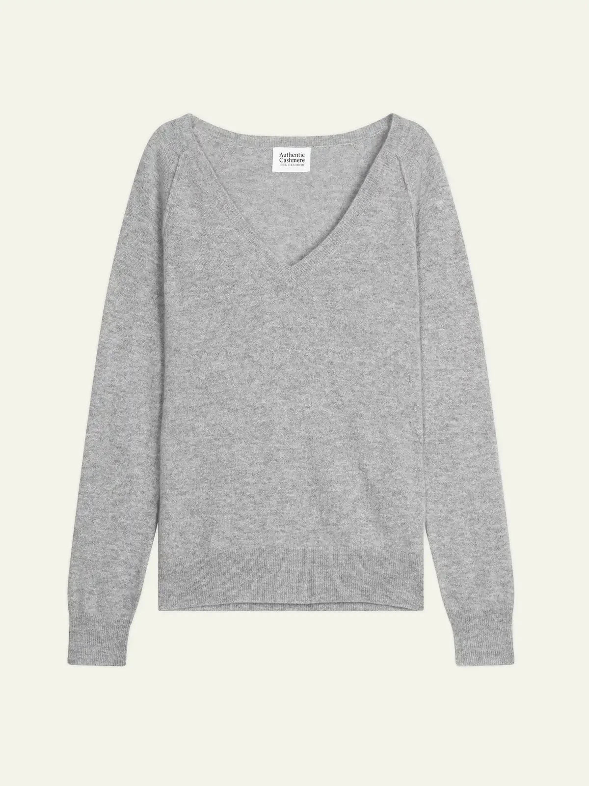 V-Neck Jumper - Giusalet - Cloudy Marl