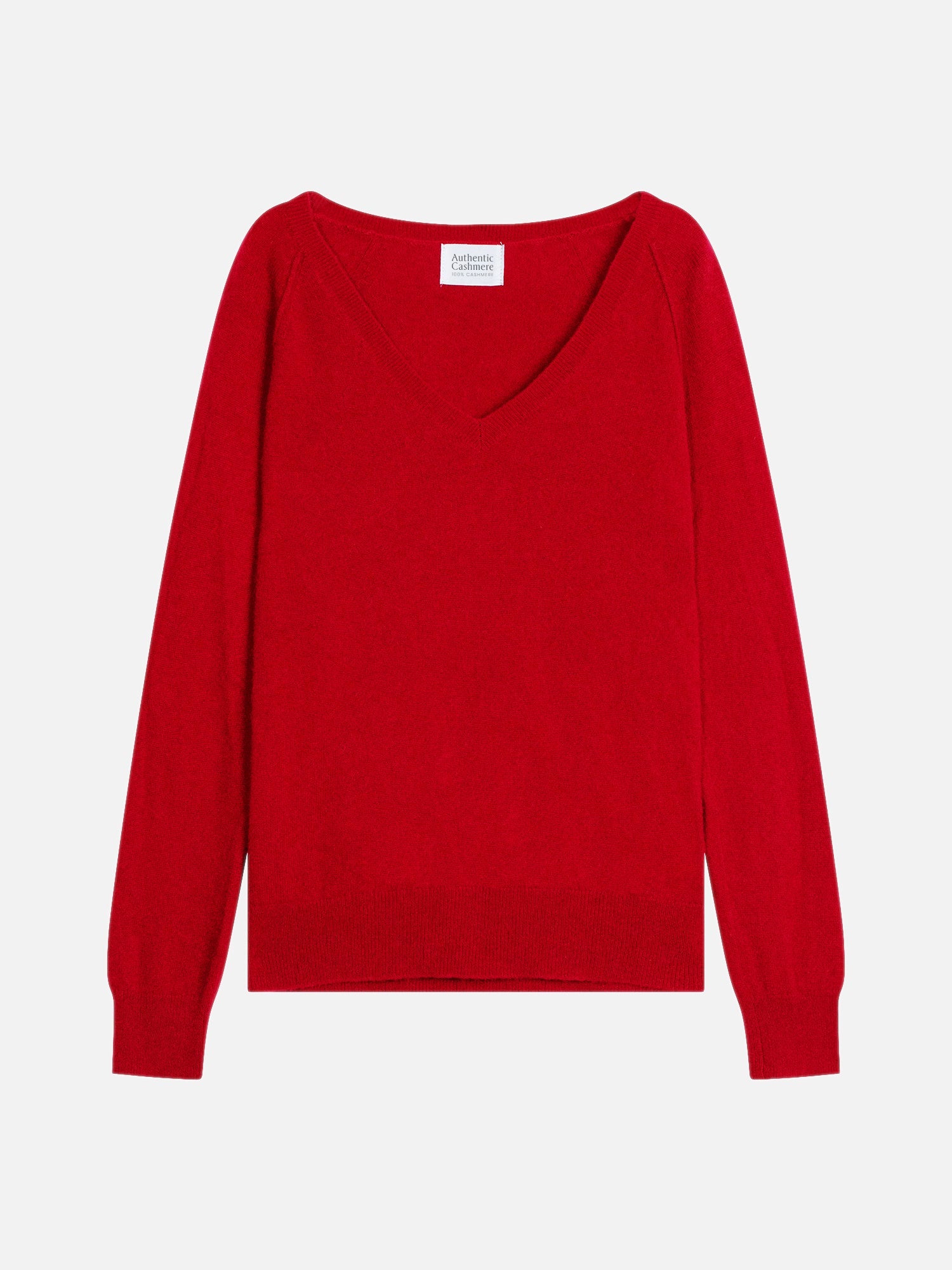 Jersey Cuello V - Giusalet - Rojo