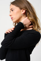 Round Neck Dress - Armet - Black