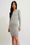 Robe Col Rond - Armet - Nuage Chiné