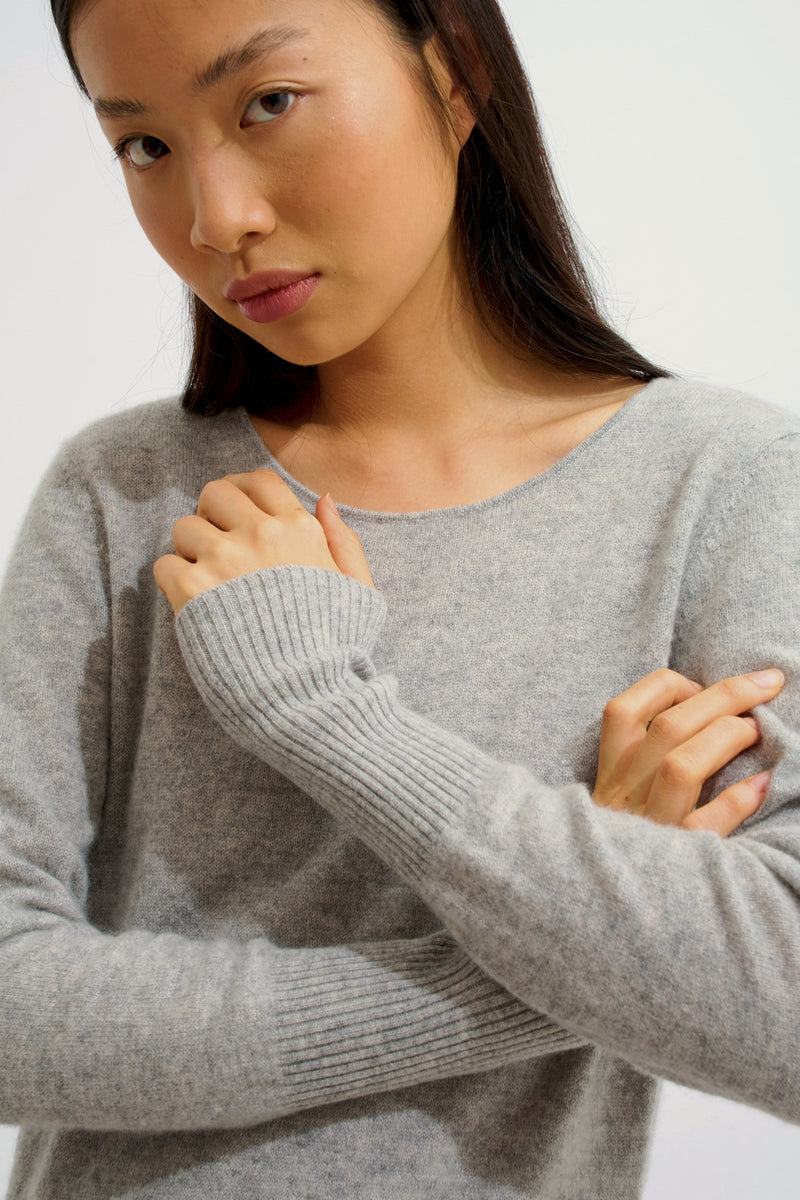 Robe Col Rond - Armet - Nuage Chiné