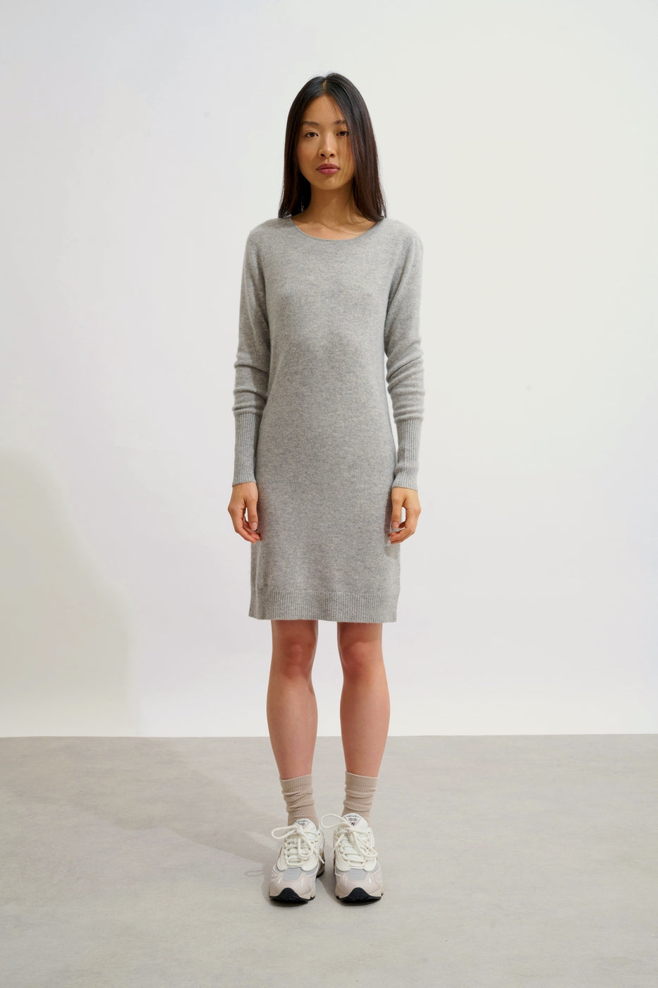 Robe Col Rond - Armet - Nuage Chiné
