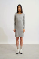 Robe Col Rond - Armet - Nuage Chiné