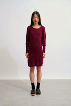 Robe Col Rond - Armet - Bordeaux