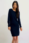 Vestido Cuello Redondo - Armet - Navy