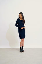 Robe Col Rond - Armet - Navy