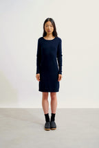 Robe Col Rond - Armet - Navy