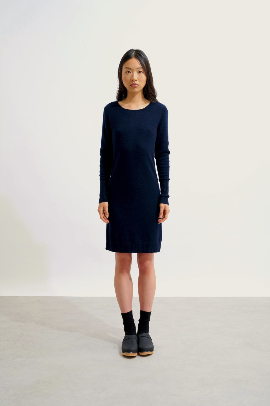 Robe Col Rond - Armet - Navy