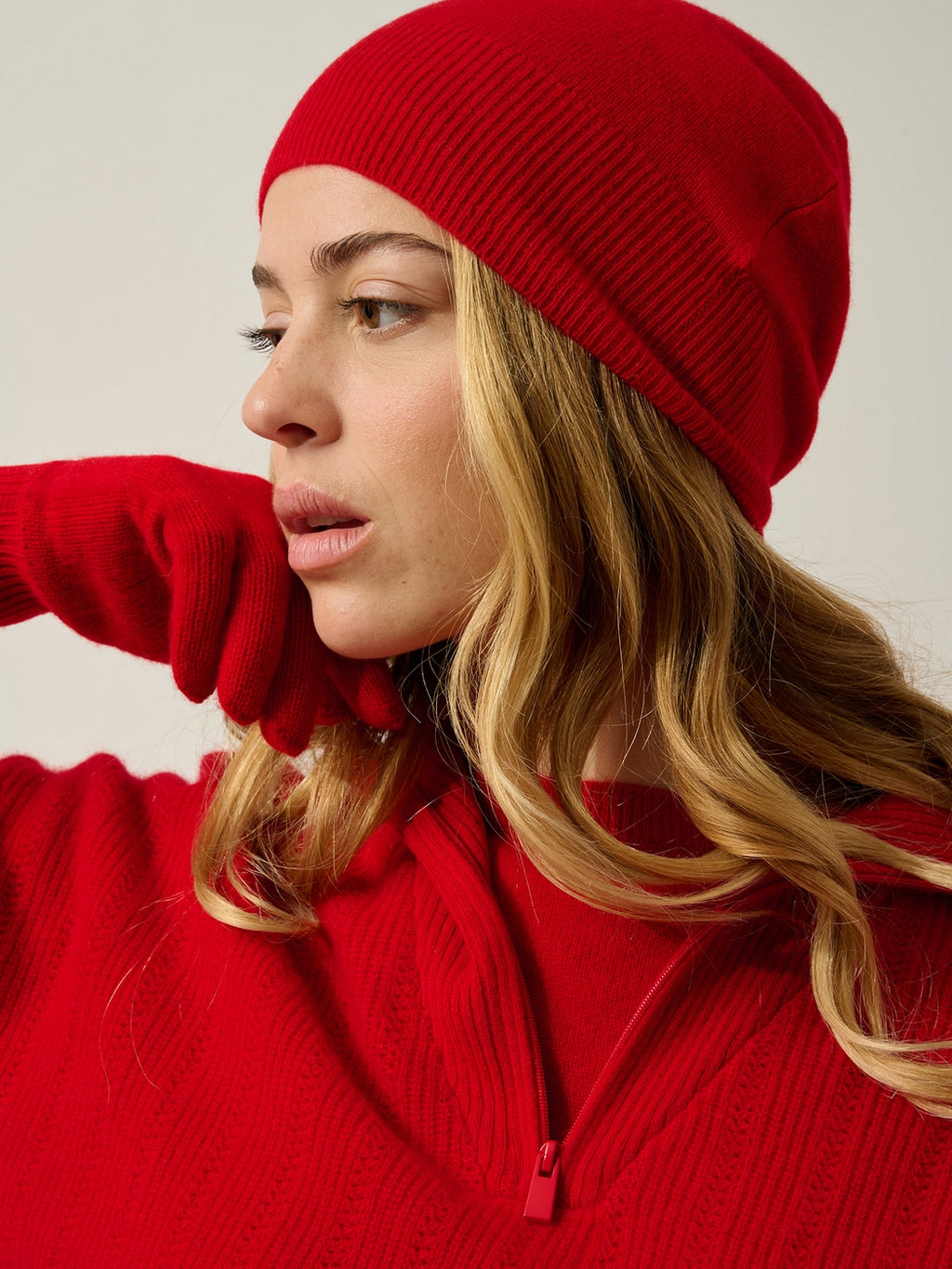 Bonnet - Manti - Rouge