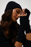 Serre Mittens - Navy - 100% 2-Ply Cashmere - Unisex