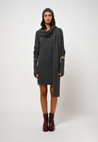 Scarf - Vaymont - Heathered Anthracite