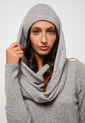 Vaymont Scarf - Cloudy Marl - 100% 2-Ply Cashmere - Unisex