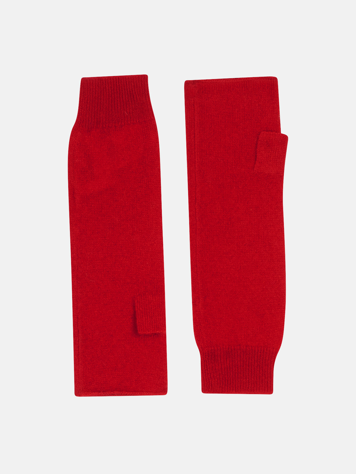 Mitaines - 100% Cachemire 2 Fils - Rouge