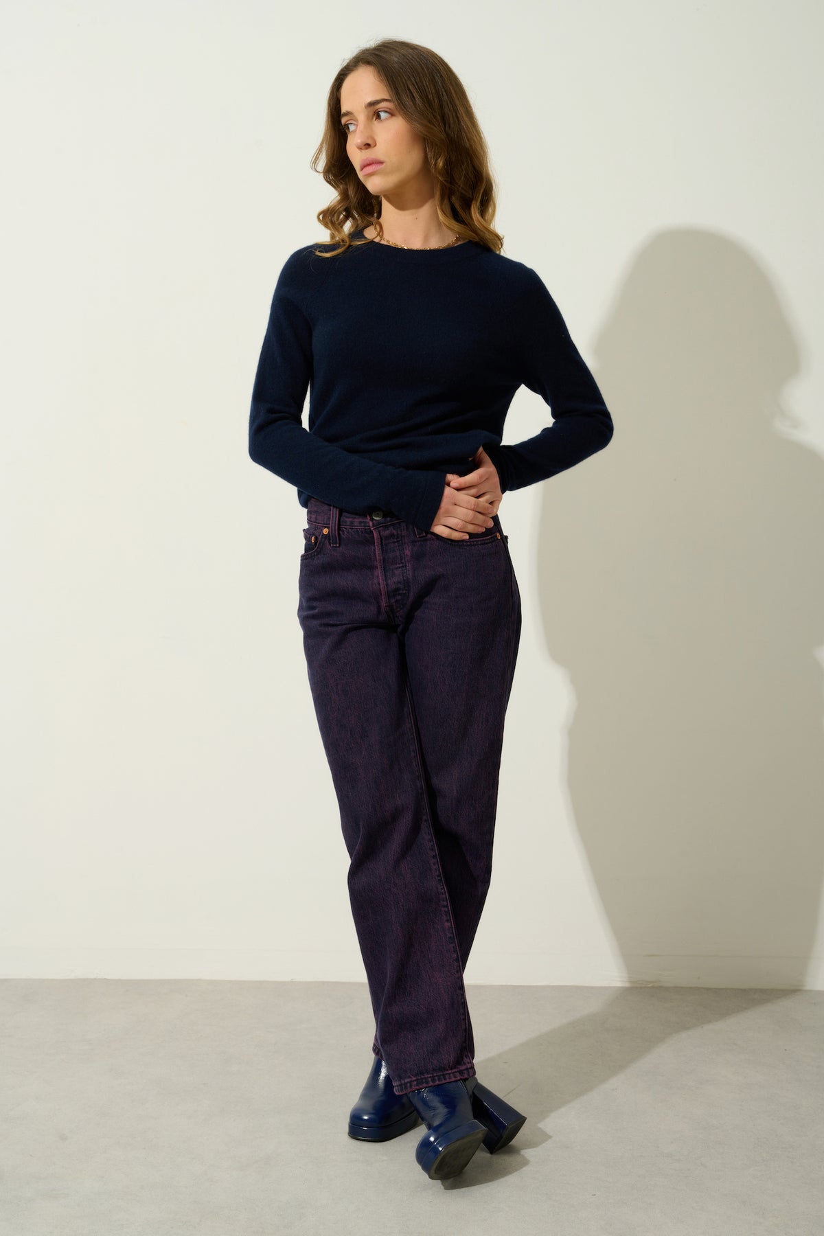 Jersey Cuello Redondo - Ecrin - Navy