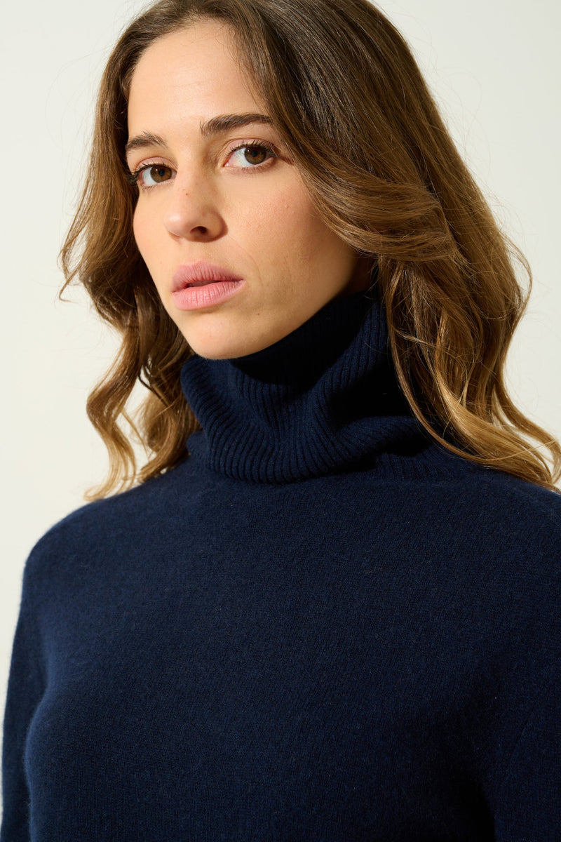 Jersey Cuello Alto - Fornet - Azul Marino