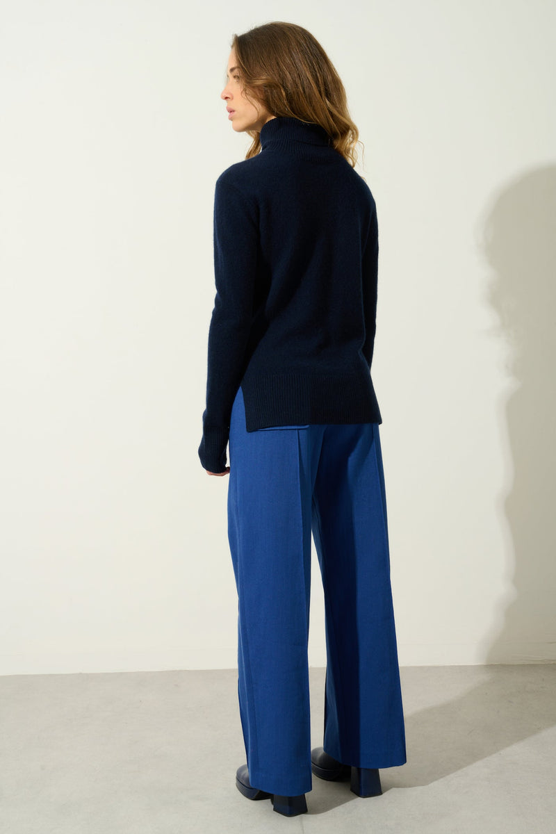 Jersey Cuello Alto - Fornet - Azul Marino