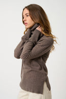 Pull Col Roulé - Fornet - Marron
