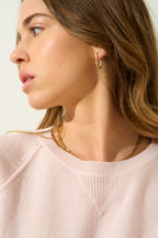 Round Neck Jumper - Etret - Powder