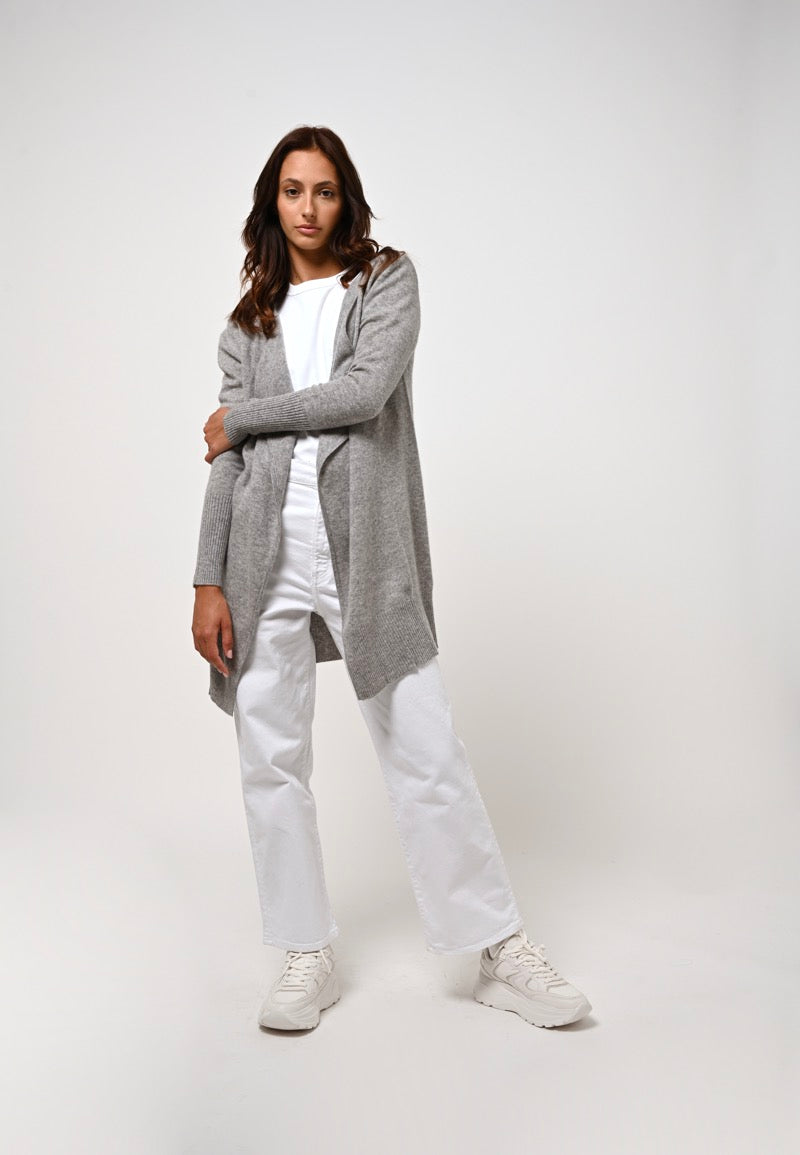 Veste Longue - Chésery - Nuage Chiné