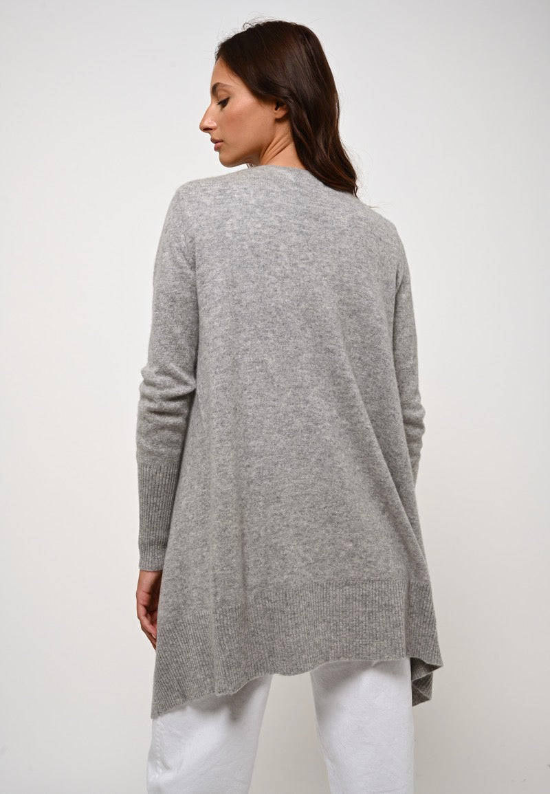 Veste Longue - Chésery - Nuage Chiné