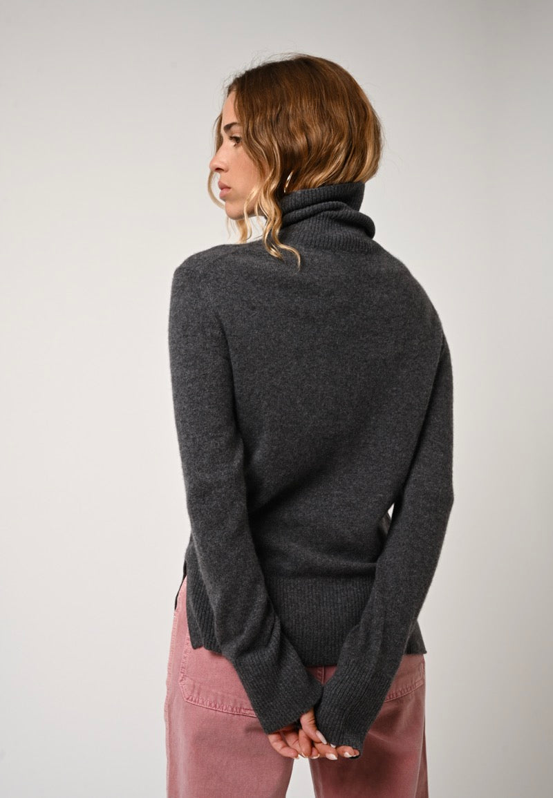 Jersey de Cuello Vuelto - Fornet - Antracita Jaspeado