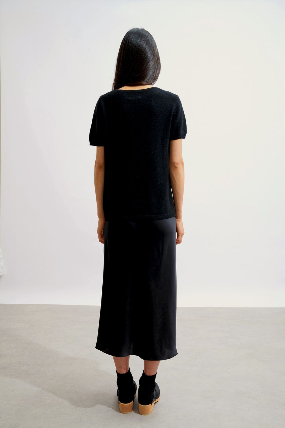 T-Shirt Col V - Kali - Noir